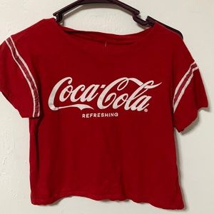 Women’s Coca-Cola crop top